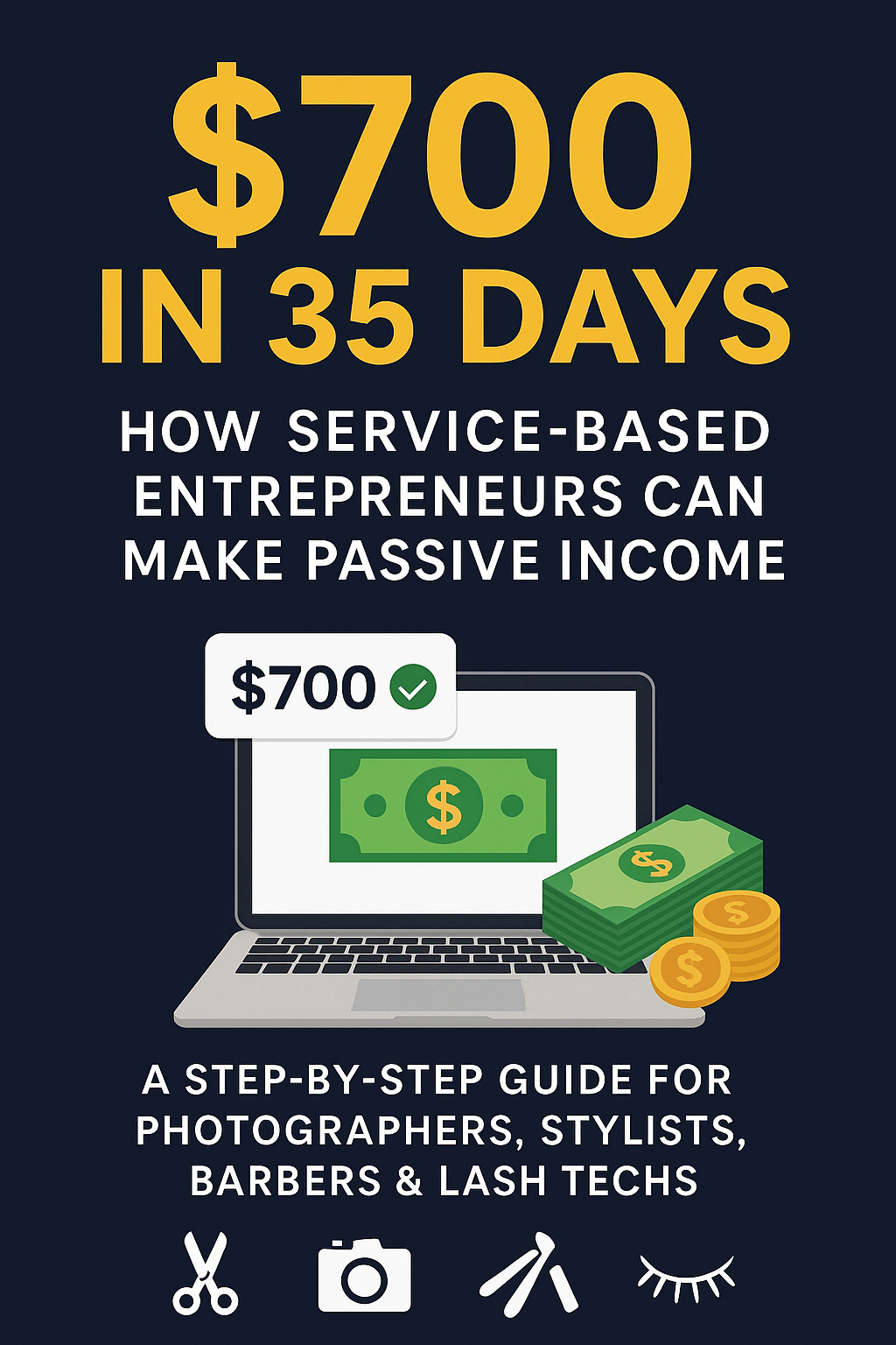 How I Made $700 in 35 Days passively as a Service-Based Business Owner